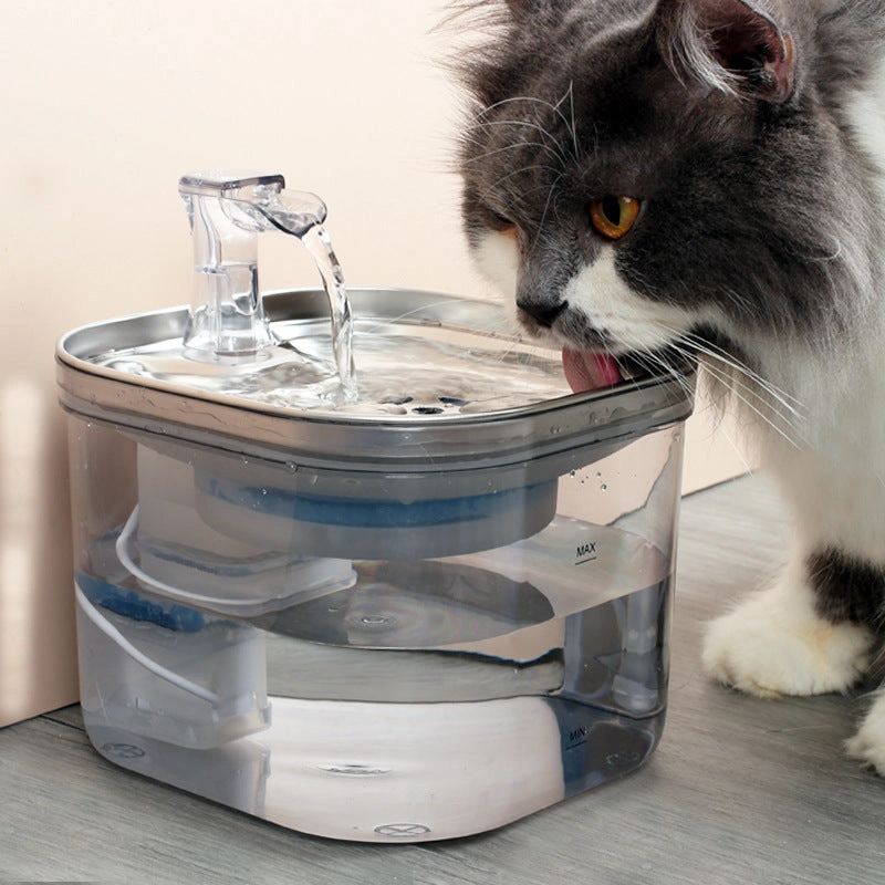 PetPal's Automatic Water Fountain: Hydration Station for Happy Pets